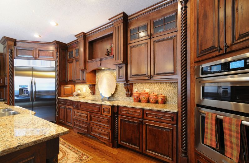 Traditional Kitchen Cabinetries Completed